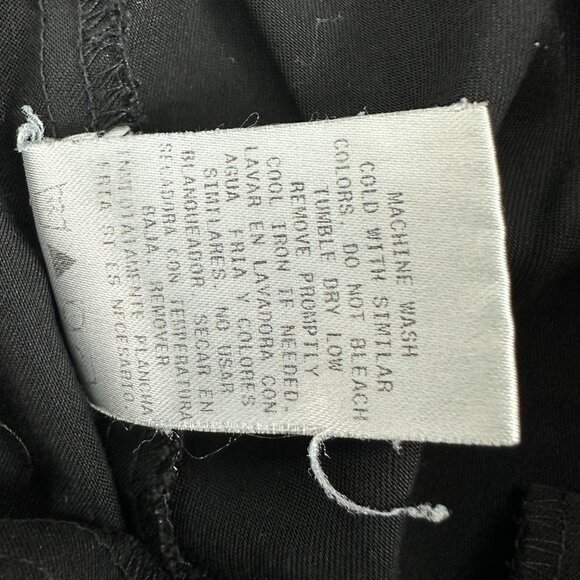 Cherokee Womens Black Drawstring Scrub Pants Size S Polyester & Cotton Blend - Picture 5 of 5